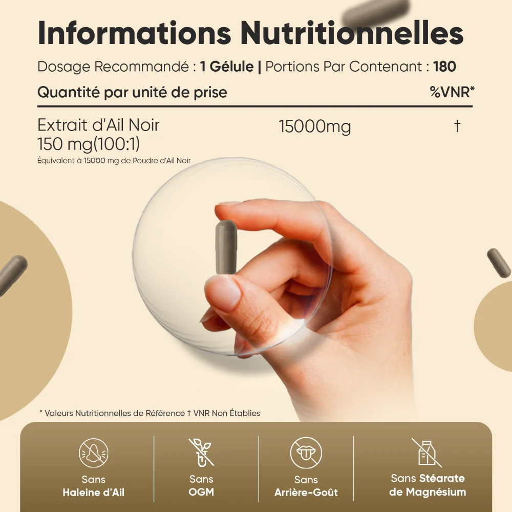 Ail Noir Fermenté 15000 mg - Image 3