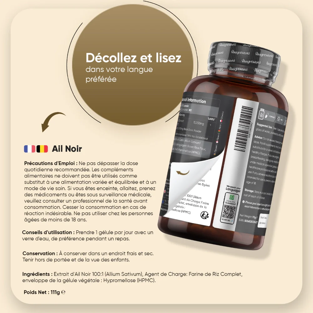 Ail Noir Fermenté 15000 mg - Image 4