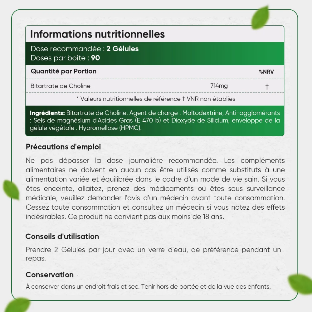 Bitartrate de Choline - Image 6