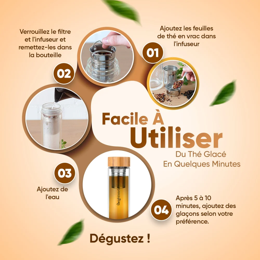 Bouteille Infuseur à Thé - Image 3