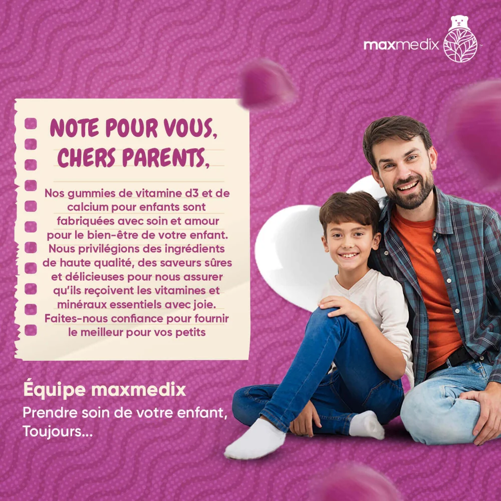 Calcium et Vitamine D3 en gummies pour enfants - Image 4