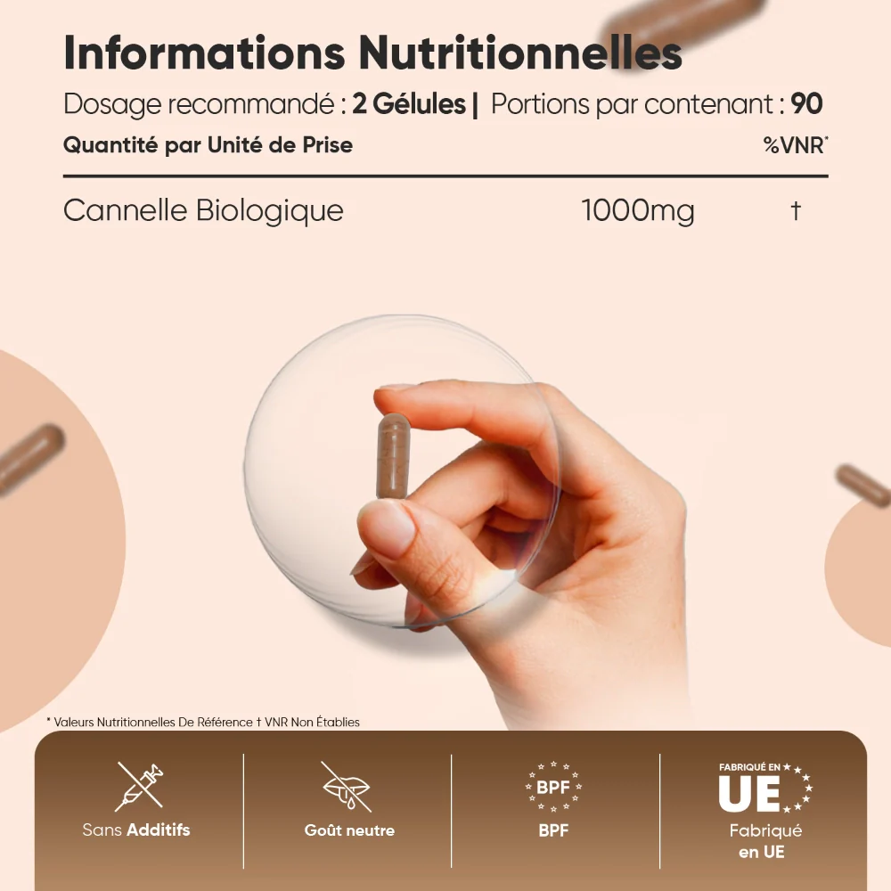 Cannelle Bio en Gélules - Image 6
