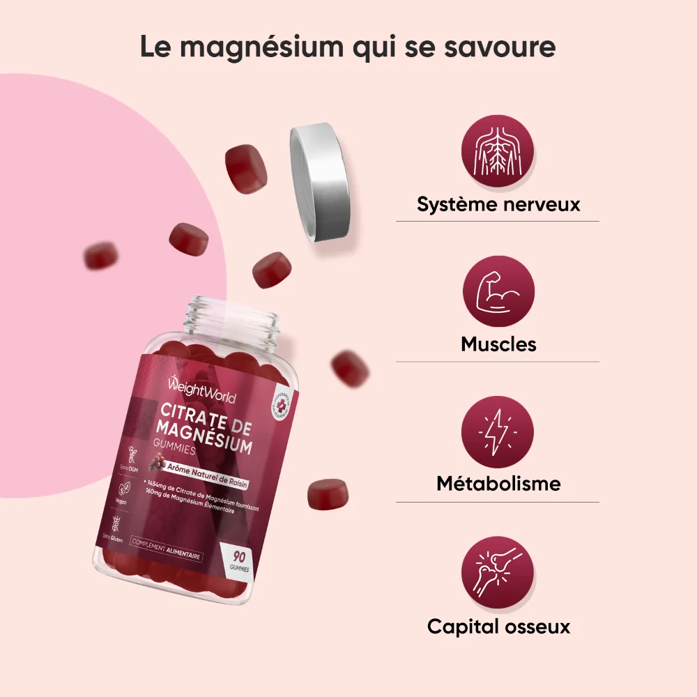 Citrate de Magnésium en Gummies - Image 3