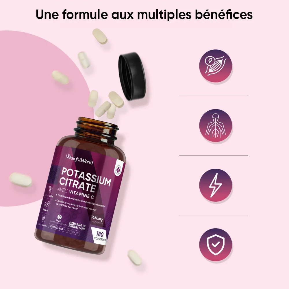 Citrate de Potassium avec Vitamine C - Image 3