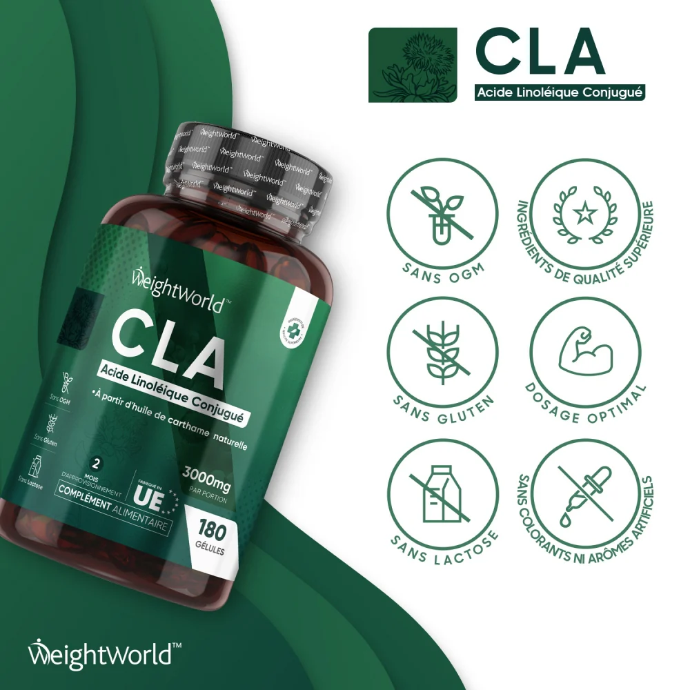 CLA (Acide linoléique conjugué) - Image 3