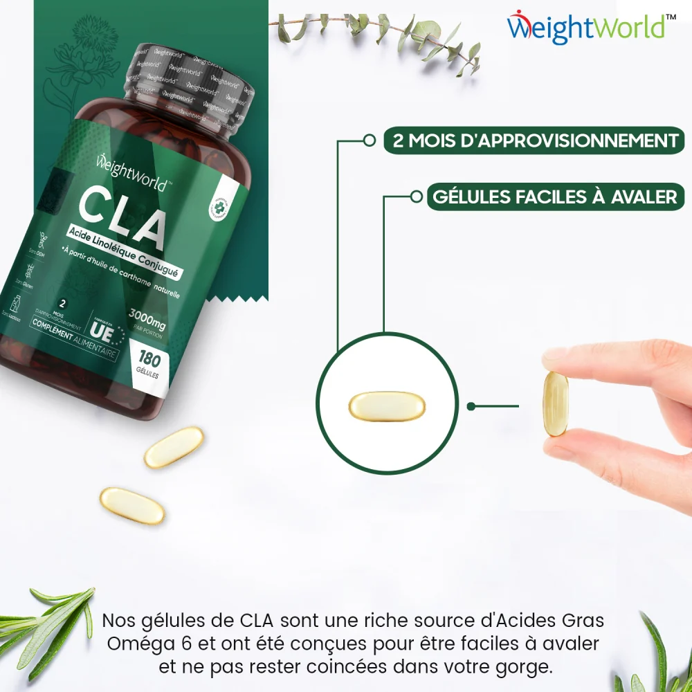 CLA (Acide linoléique conjugué) - Image 4