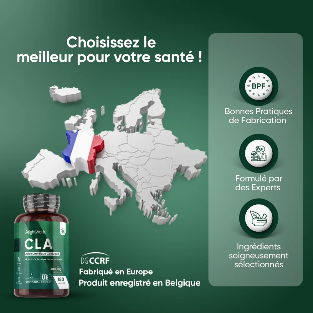 CLA (Acide linoléique conjugué) - Image 5