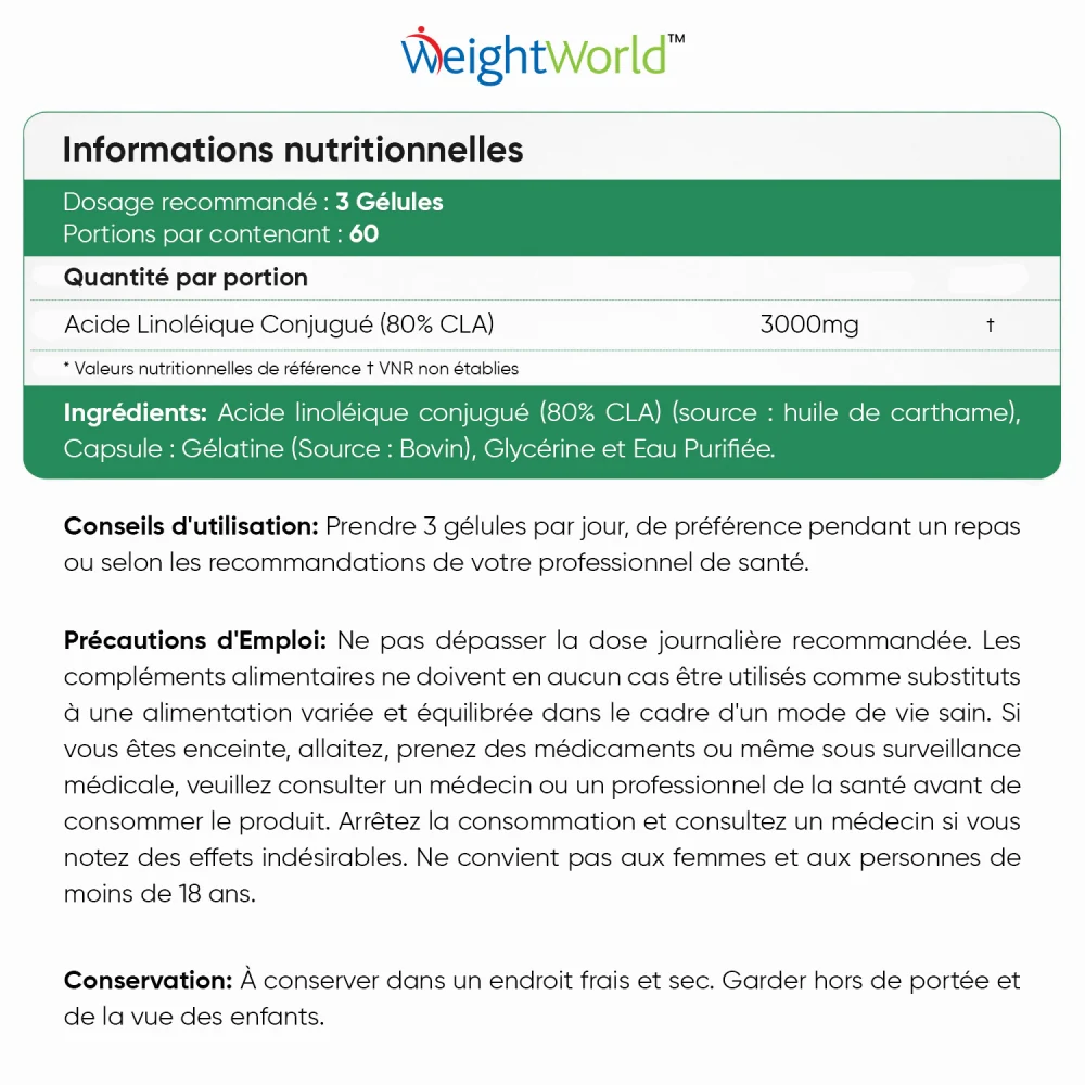CLA (Acide linoléique conjugué) - Image 6