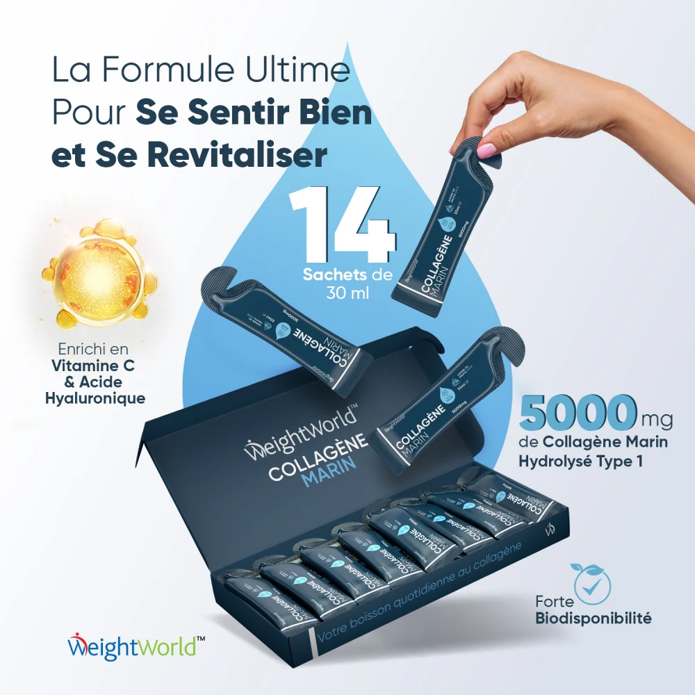 Collagène Marin Liquide en Sachets-Doses 5000 mg - Image 3