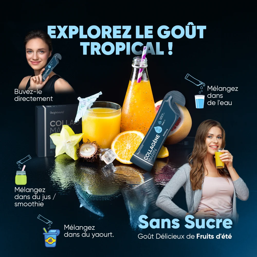 Collagène Marin Liquide en Sachets-Doses 5000 mg - Image 4