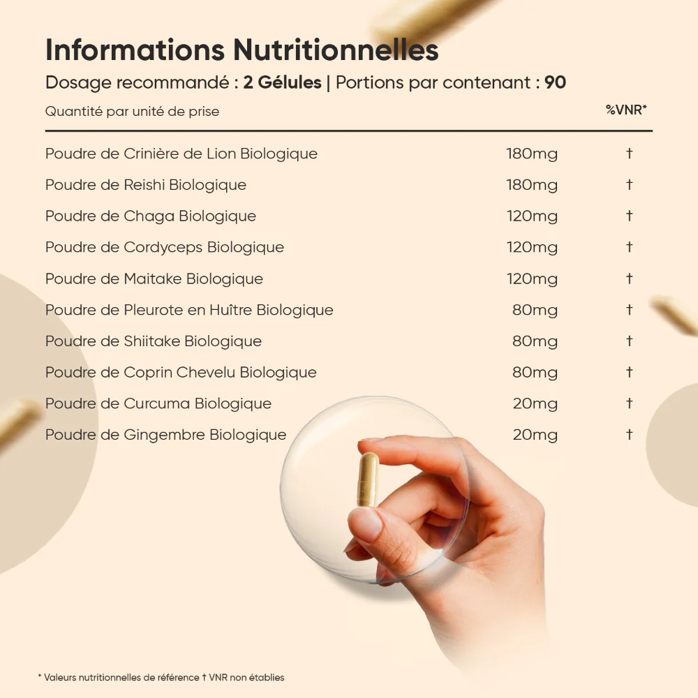 Complexe de Champignons Bio - Image 7