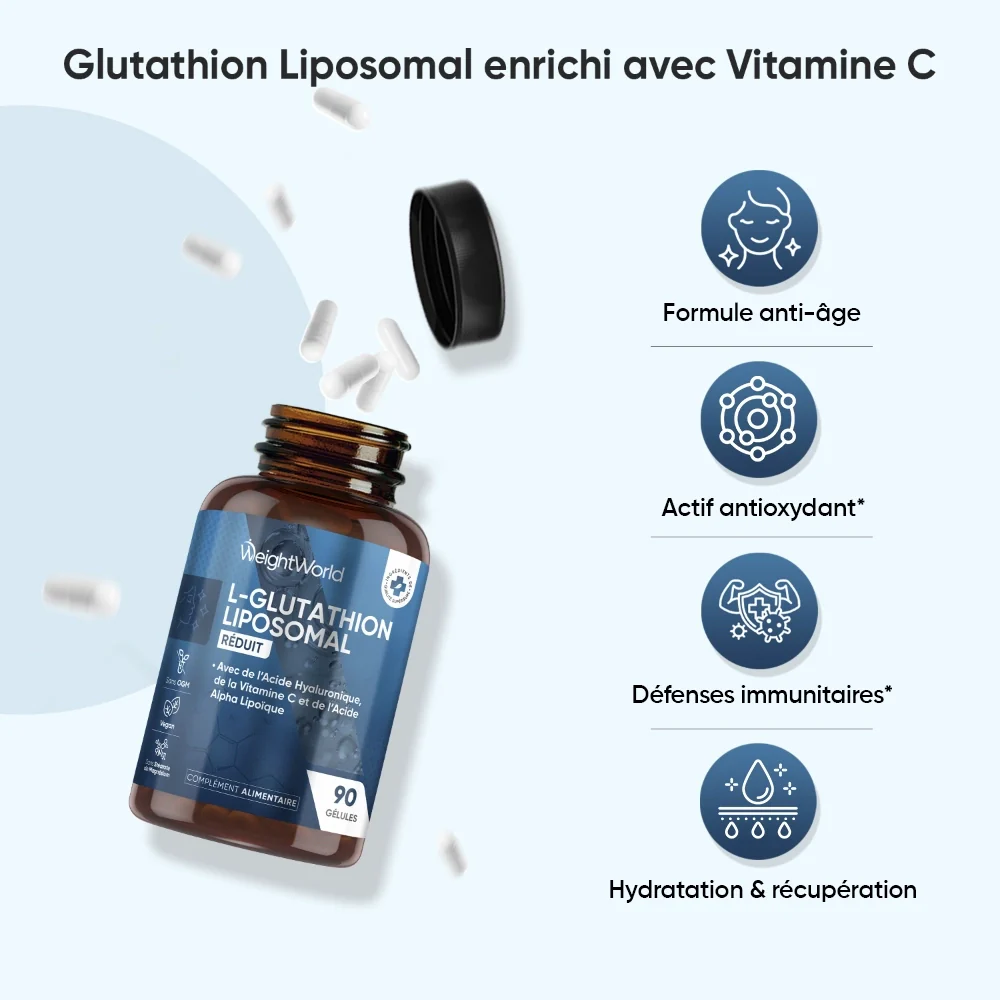Complexe de L-Glutathion Liposomal Réduit (GSH) - Image 3