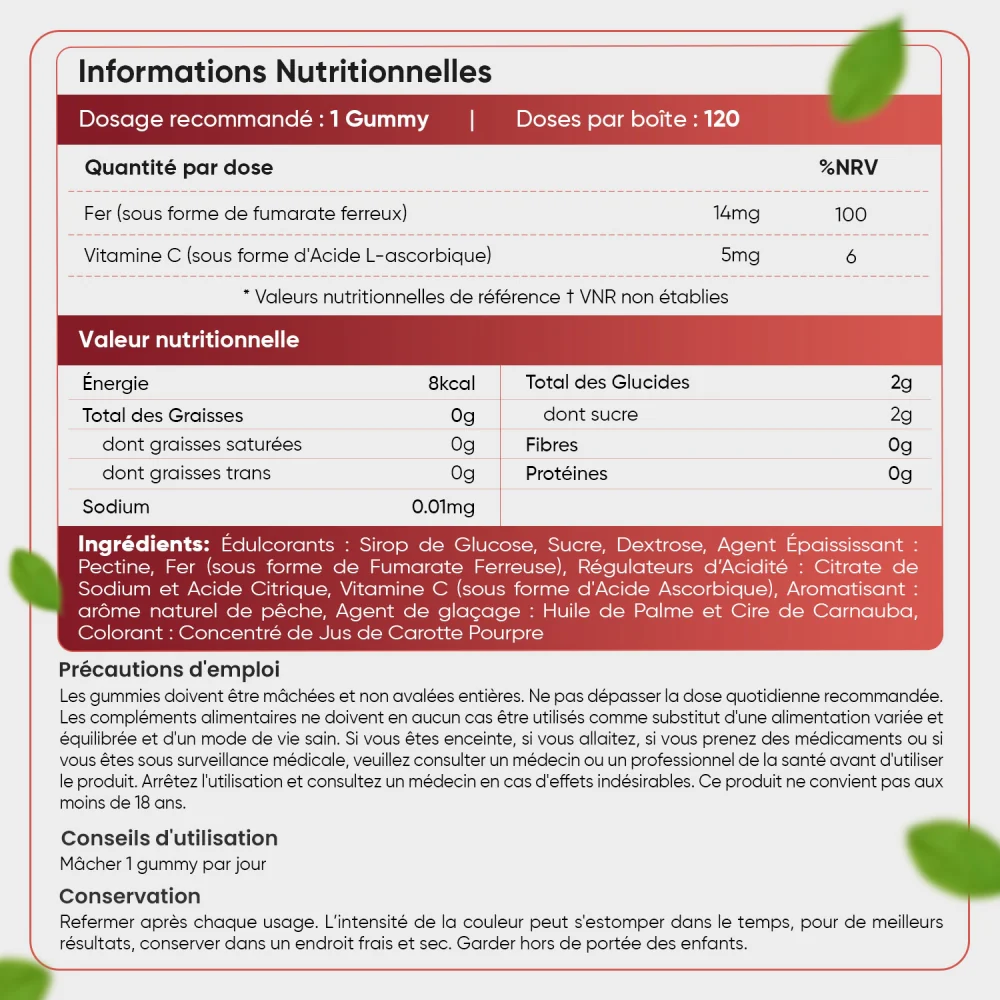 Fer et Vitamine C en Gummies - Image 4