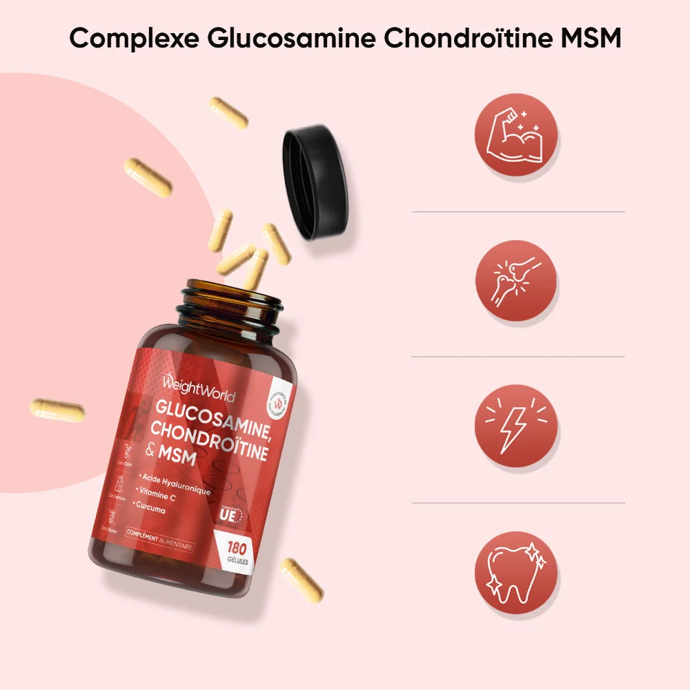 Glucosamine Chondroïtine & MSM en Gélules - Image 4