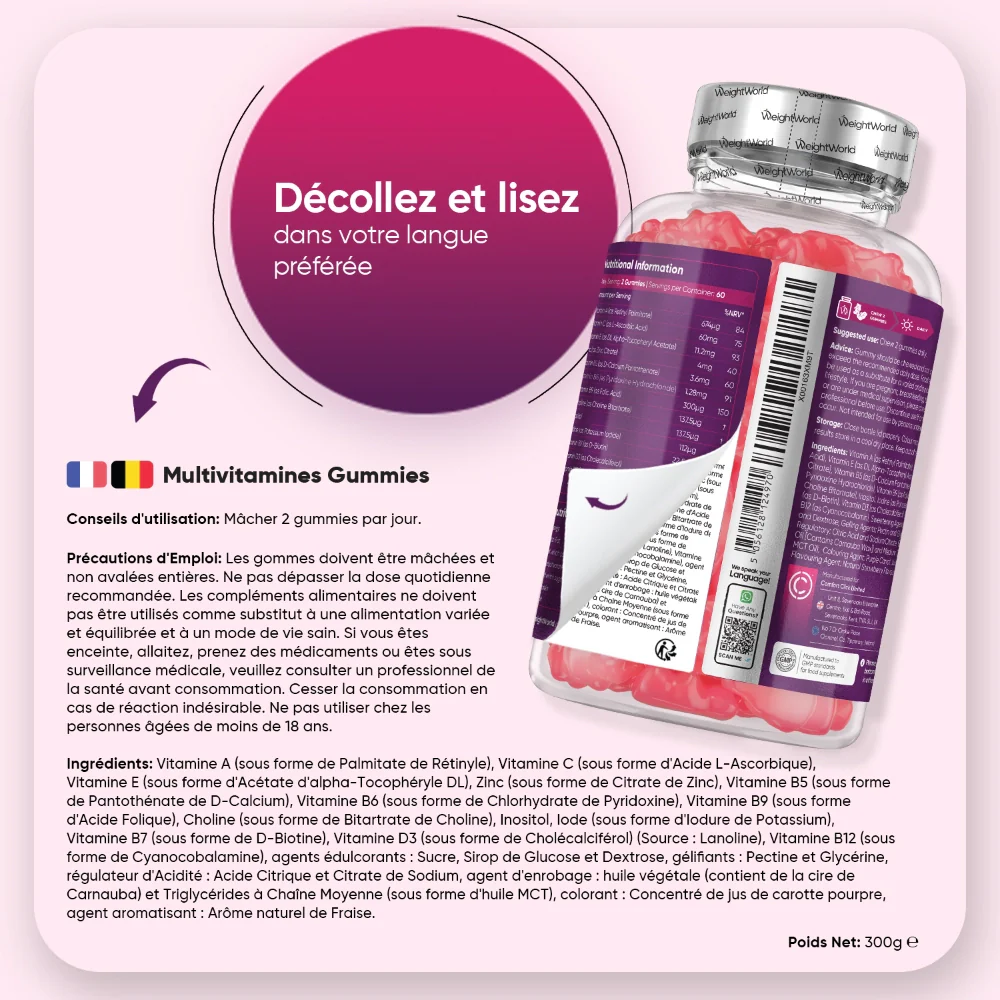 Gummies Multivitaminés - Image 3