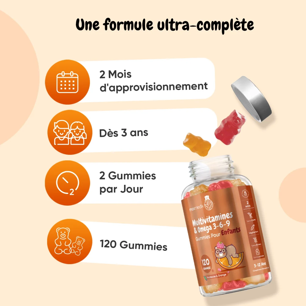 Gummies Multivitaminés pour Enfants - Image 3
