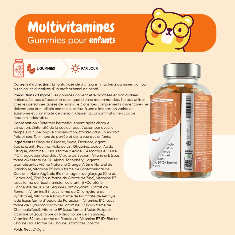 Gummies Multivitaminés pour Enfants - Image 6