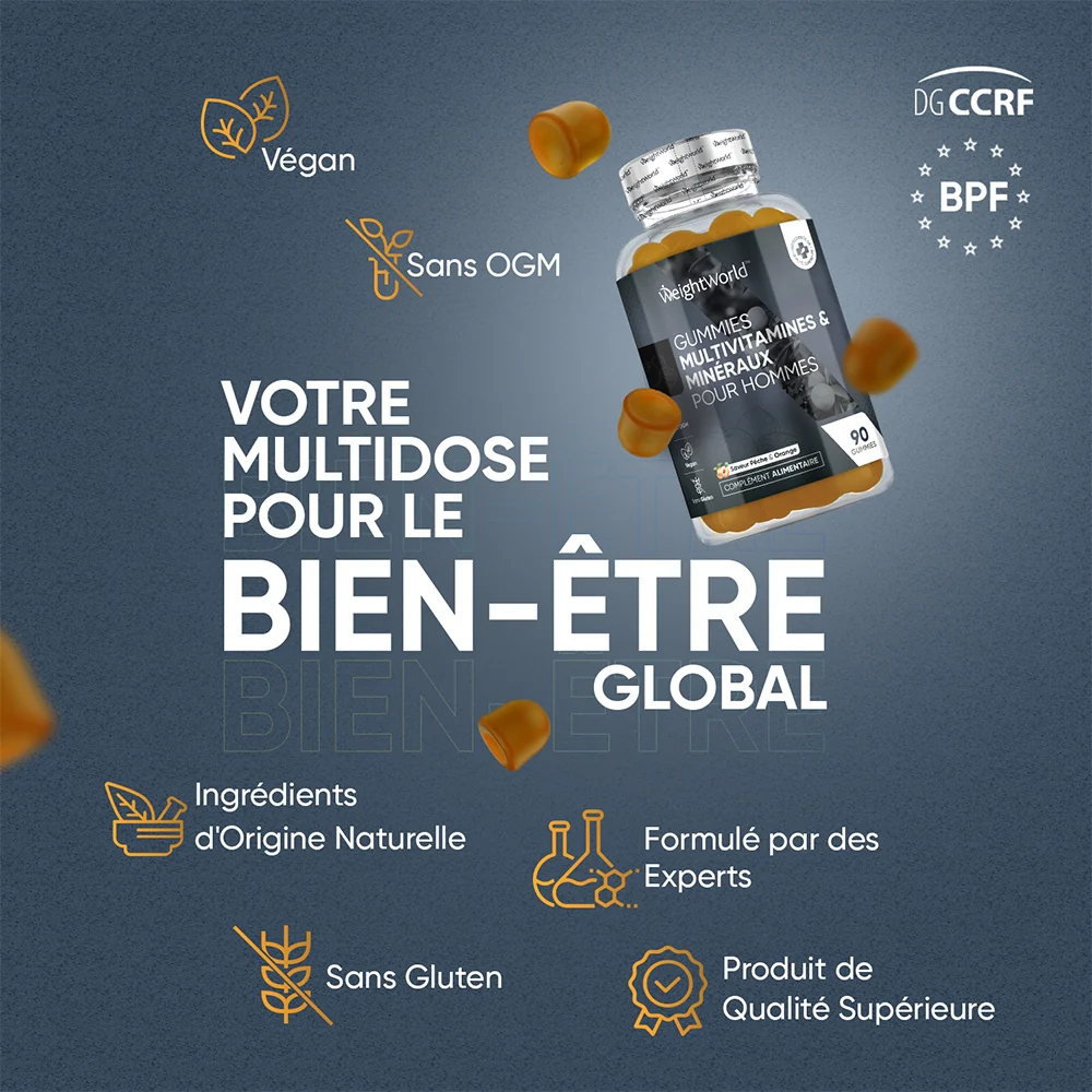 Gummies Multivitaminés pour Hommes - Image 3