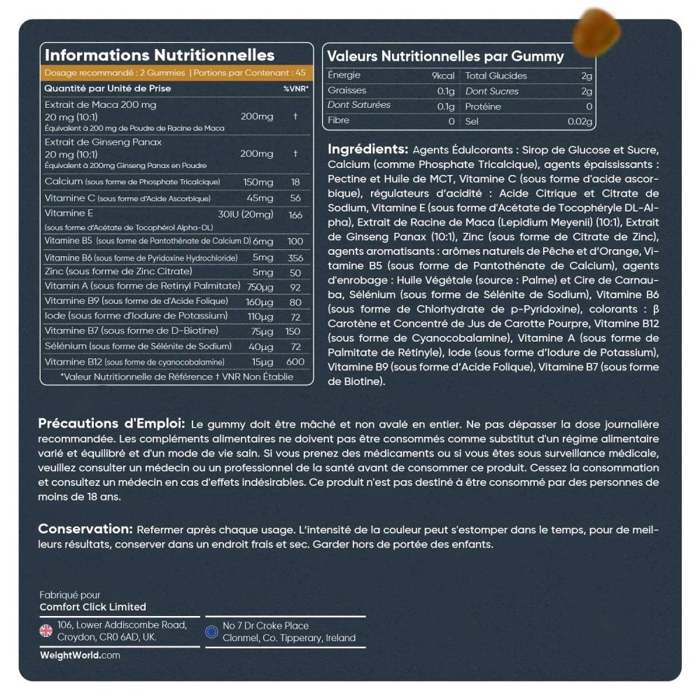 Gummies Multivitaminés pour Hommes - Image 5