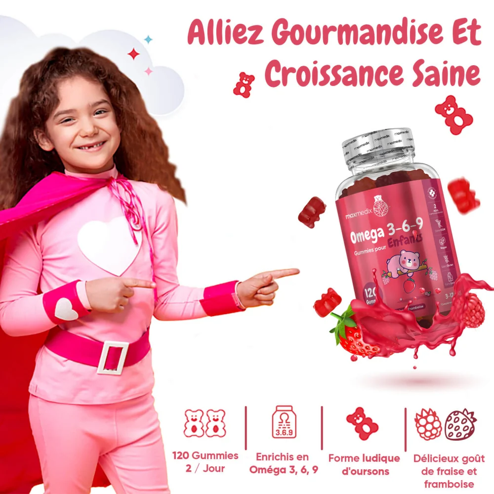 Gummies Omega 3-6-9 pour Enfants - Image 3