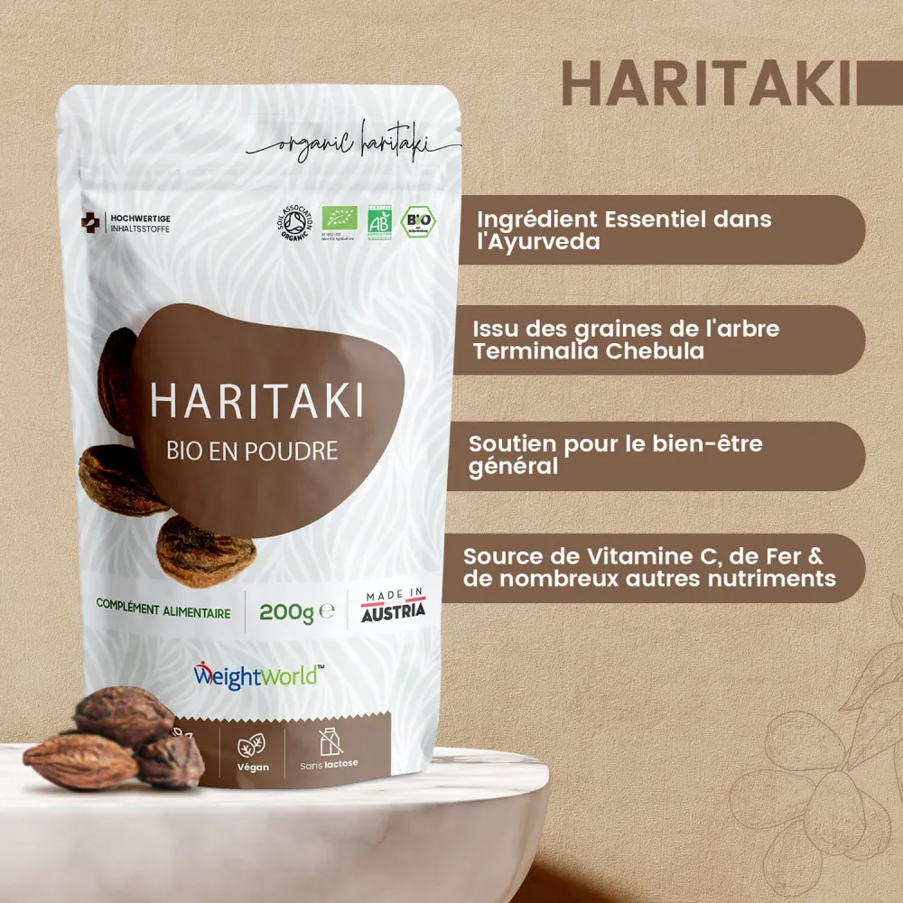 Haritaki Bio en poudre - Image 4