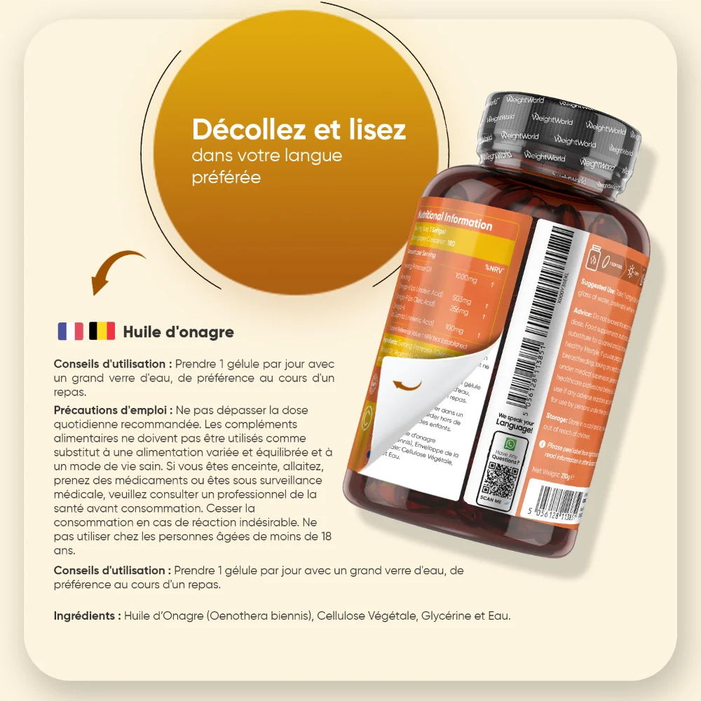 Huile d'Onagre en Capsules molles - Image 7