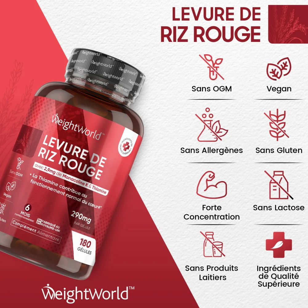 Levure de Riz Rouge - Image 3