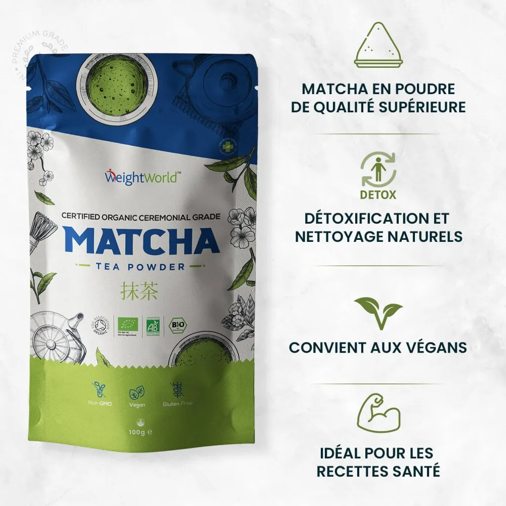 Matcha Cérémonial Bio en Poudre - Image 3