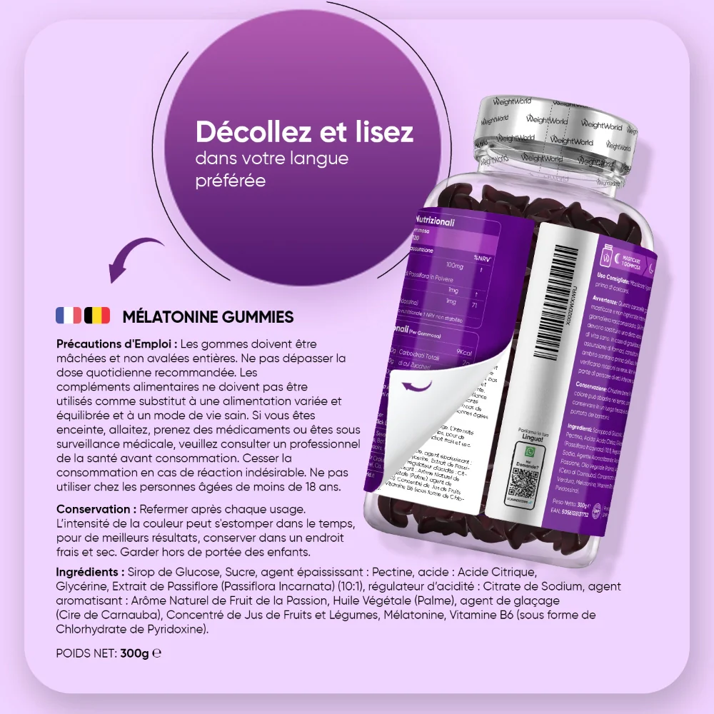 Melatonine Gummies 1 mg - Image 6
