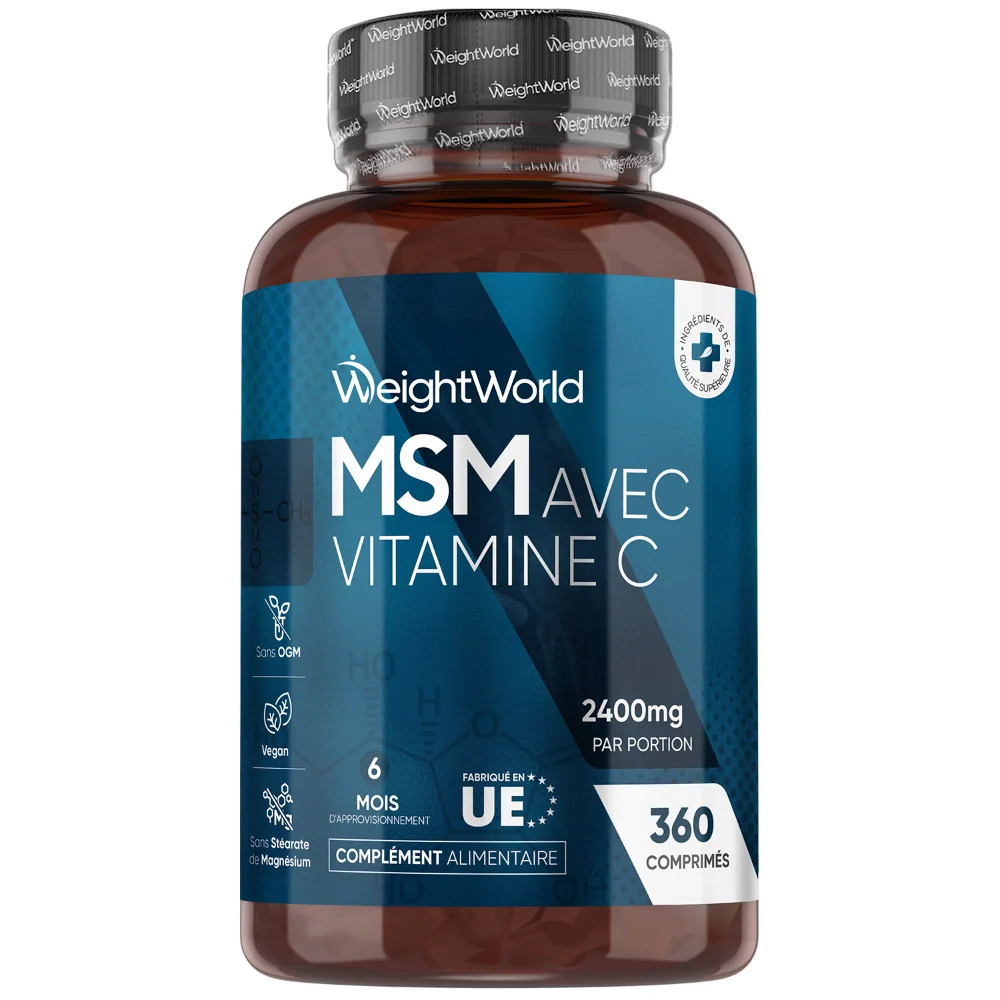 MSM avec Vitamine C