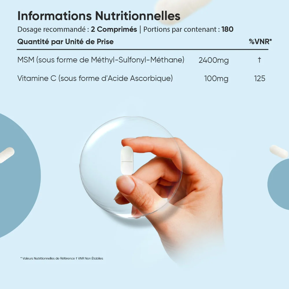 MSM avec Vitamine C - Image 3