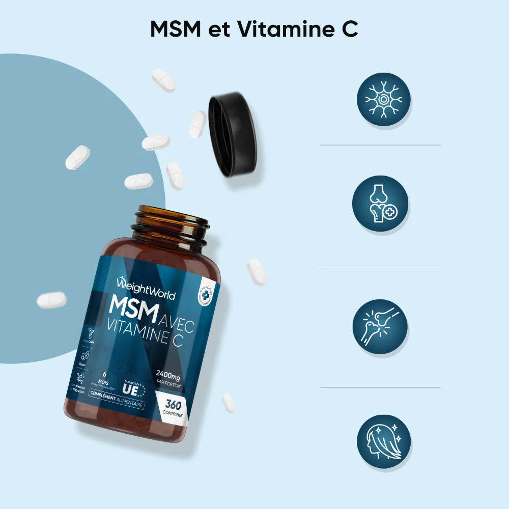 MSM avec Vitamine C - Image 6