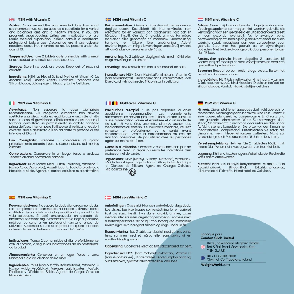 MSM avec Vitamine C - Image 7