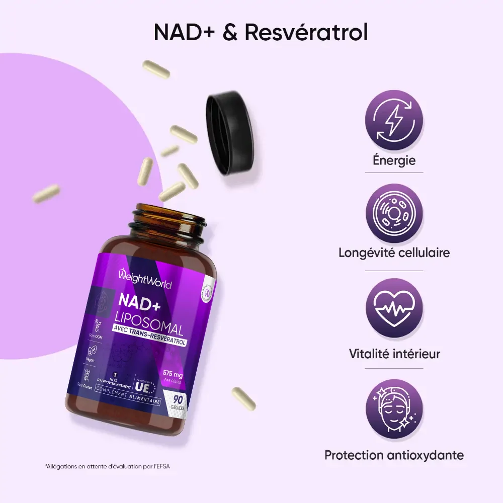 NAD+ & Resvératrol – Formule Liposomale - Image 3