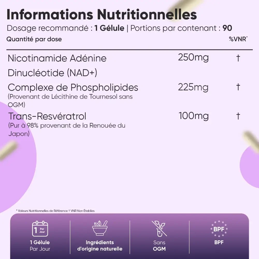 NAD+ & Resvératrol – Formule Liposomale - Image 5