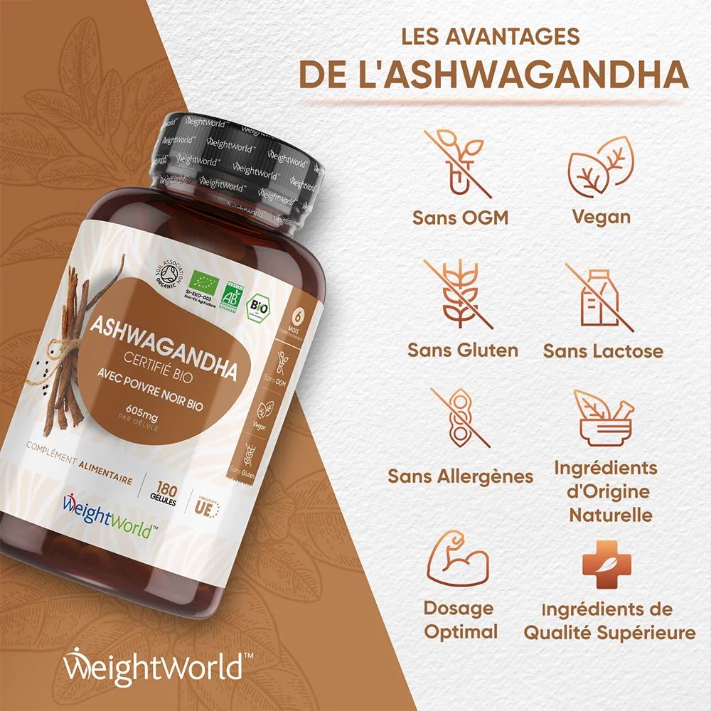 Pack Ashwagandha Bio & Résine de Shilajit - Image 4