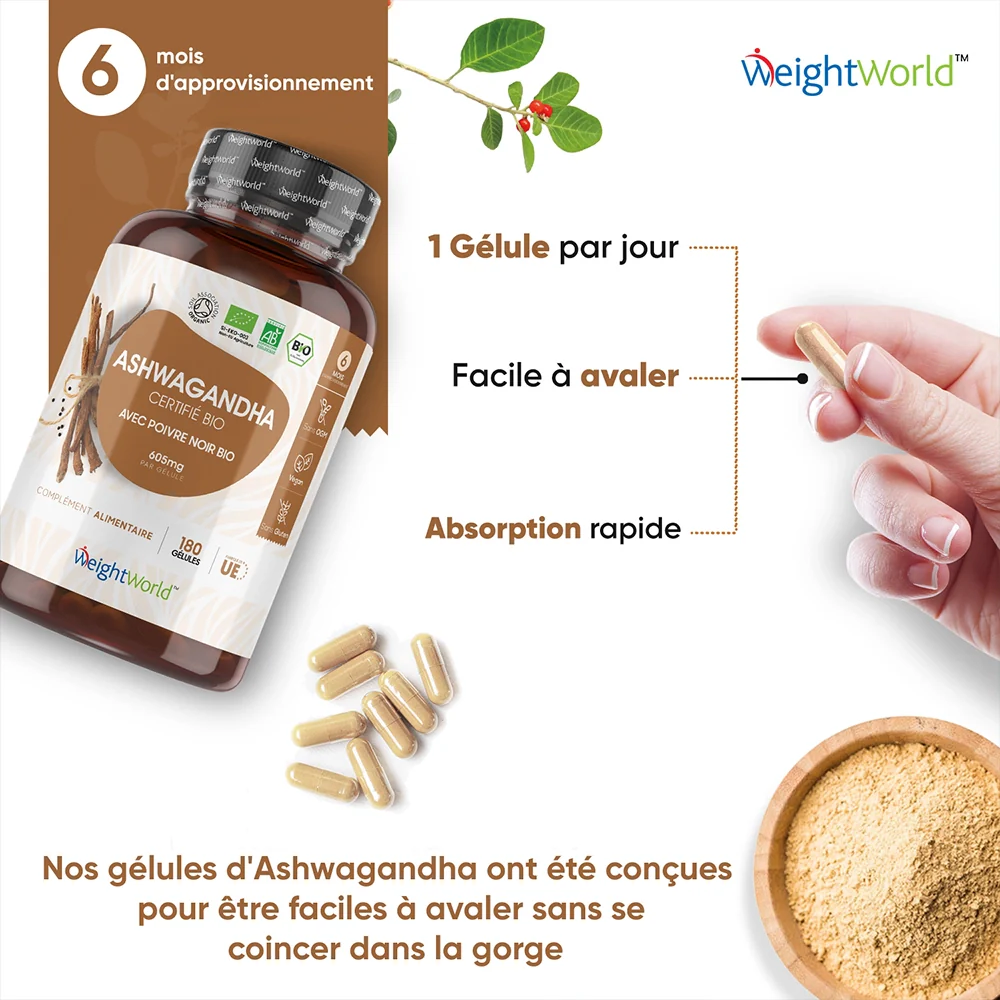 Pack Ashwagandha Bio & Résine de Shilajit - Image 5