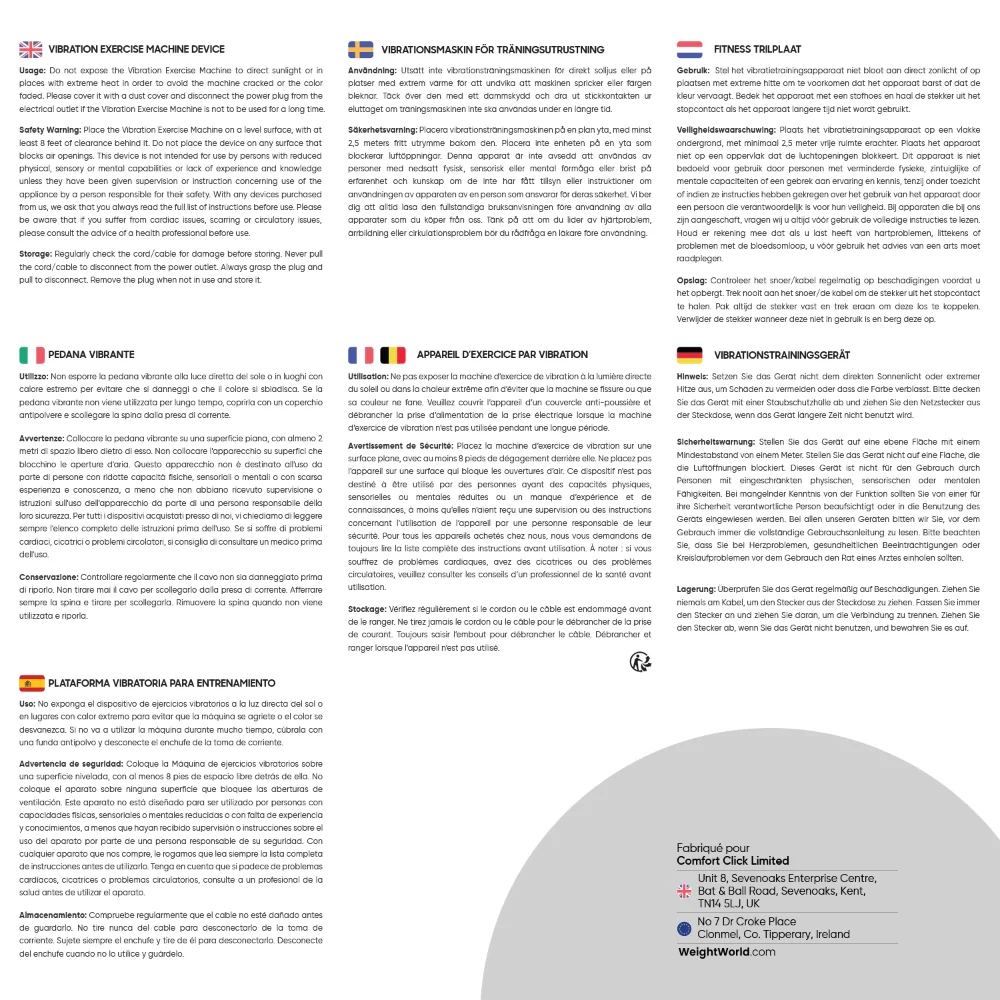 Plateforme vibrante d'exercice - Image 7