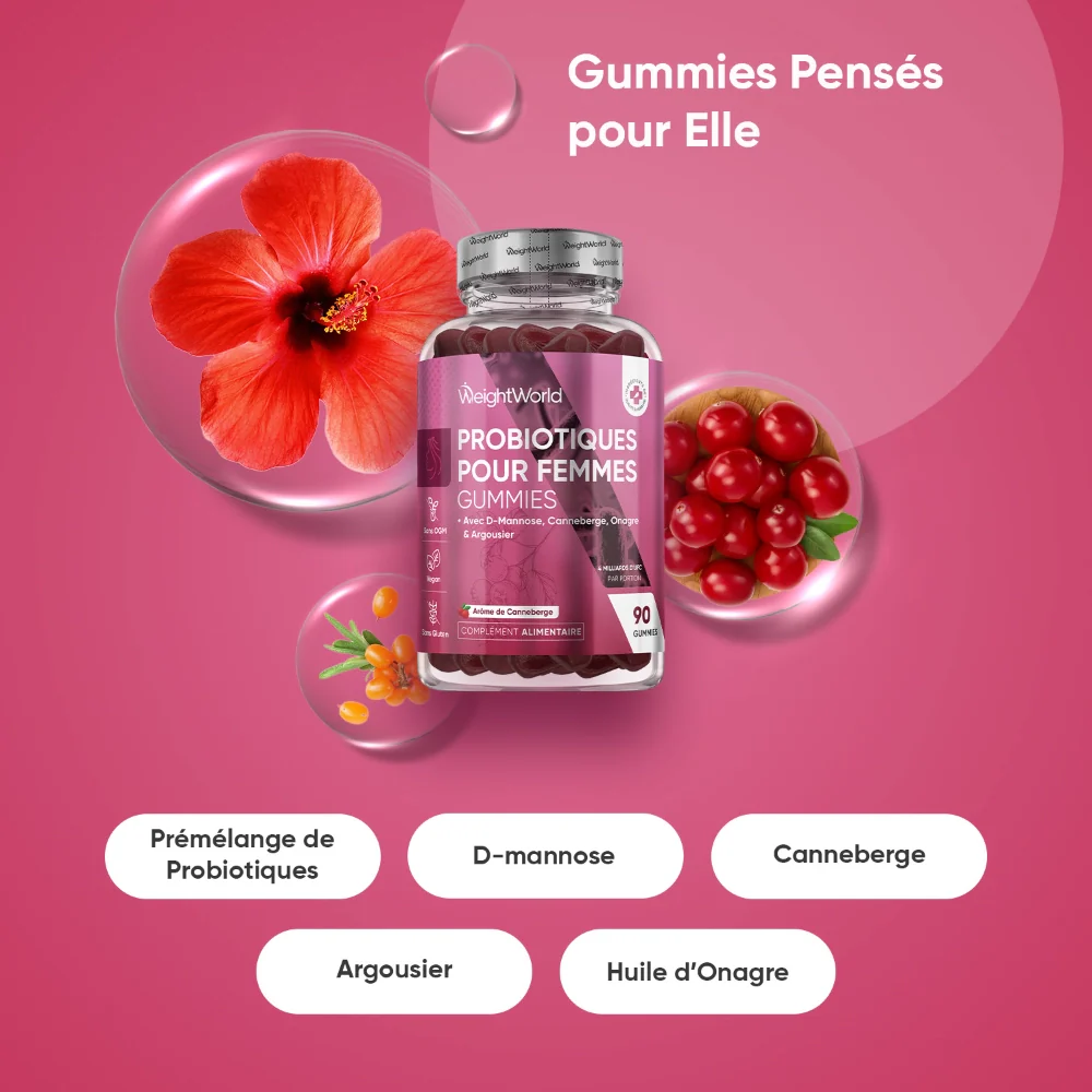 Probiotiques Gummies pour Femmes - Image 2
