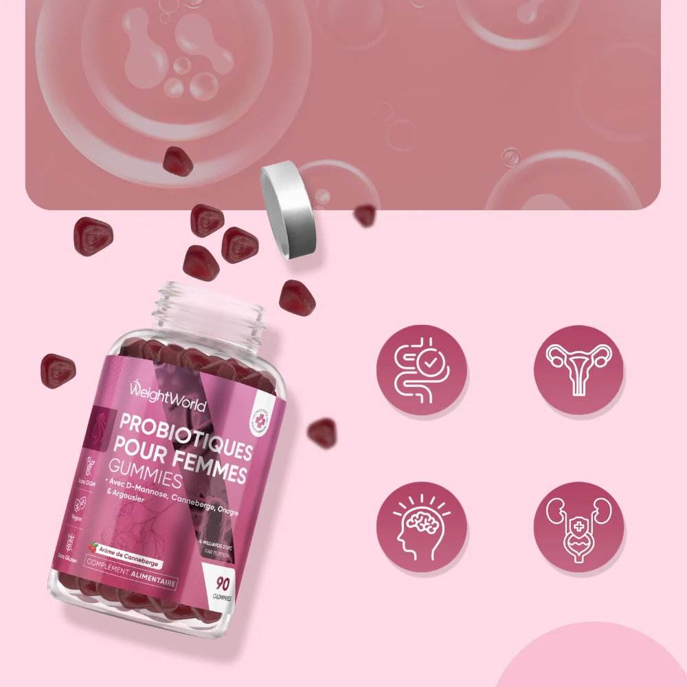 Probiotiques Gummies pour Femmes - Image 4