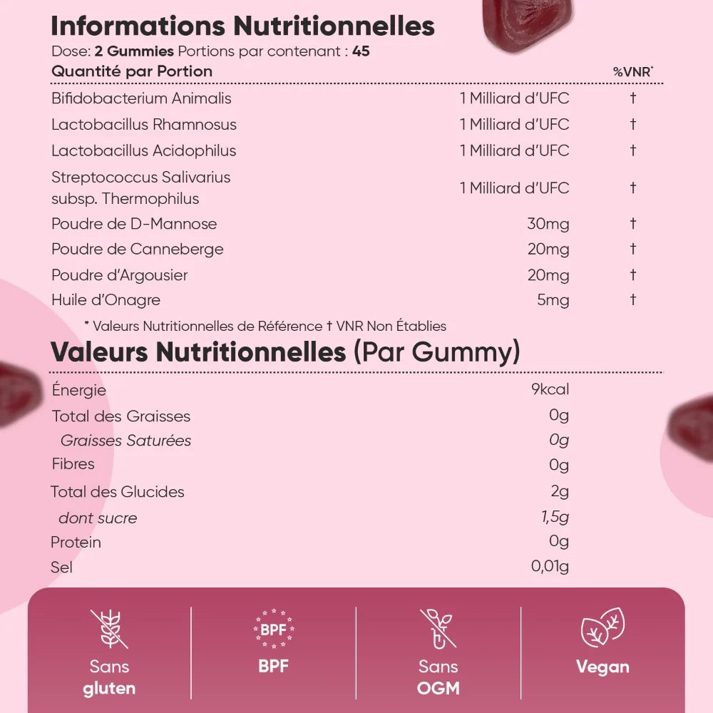 Probiotiques Gummies pour Femmes - Image 5