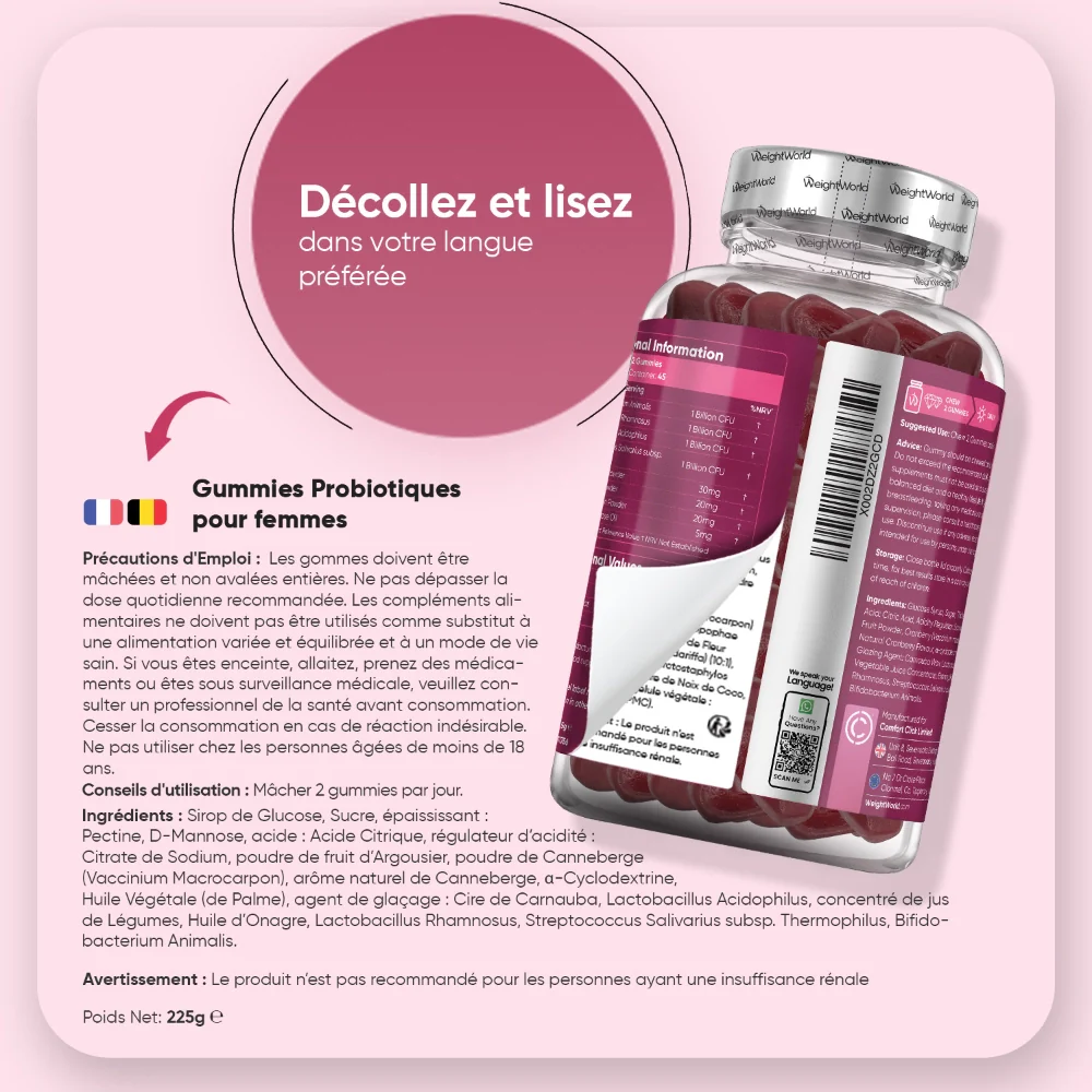 Probiotiques Gummies pour Femmes - Image 7