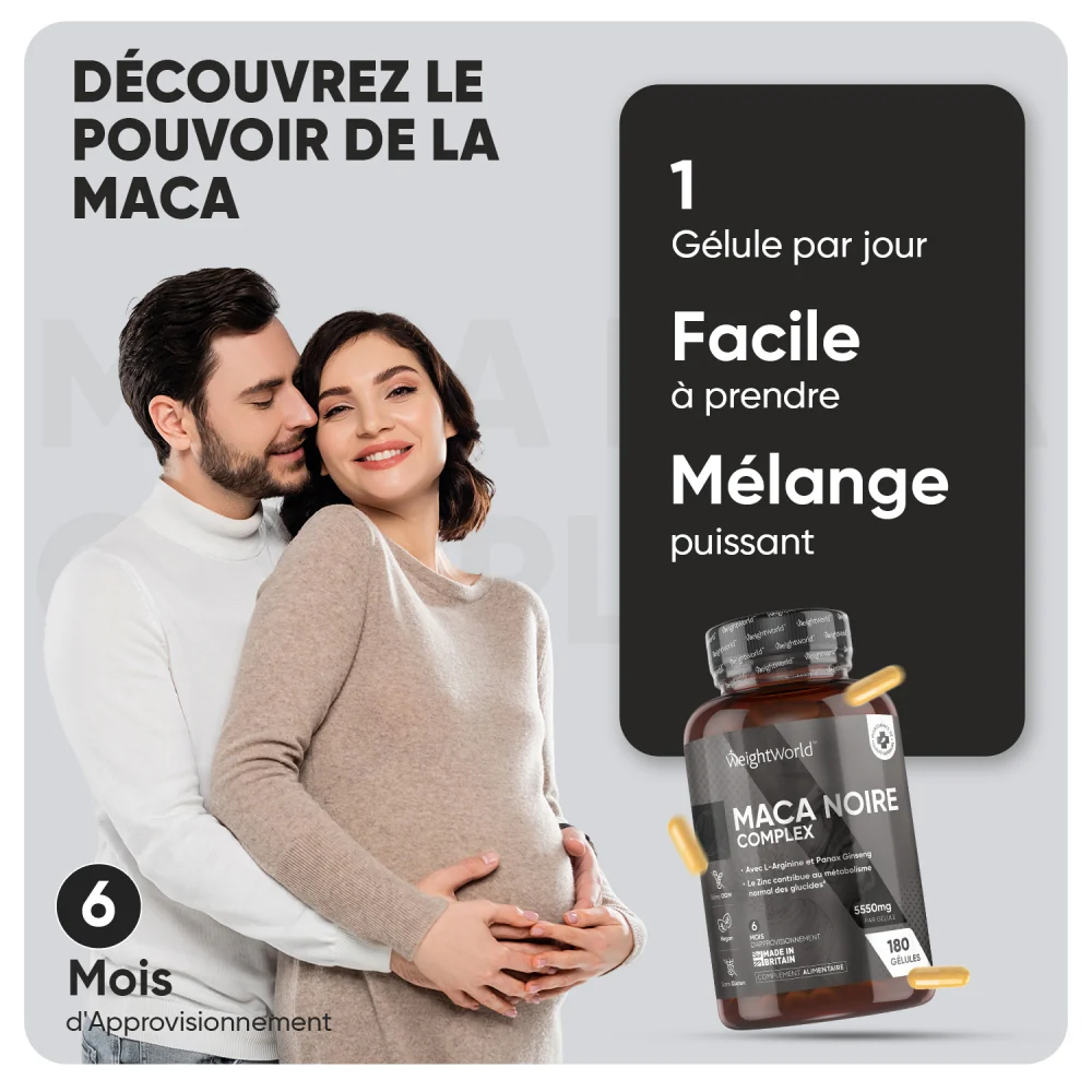 Racine de Maca Noire 5550mg - Image 4