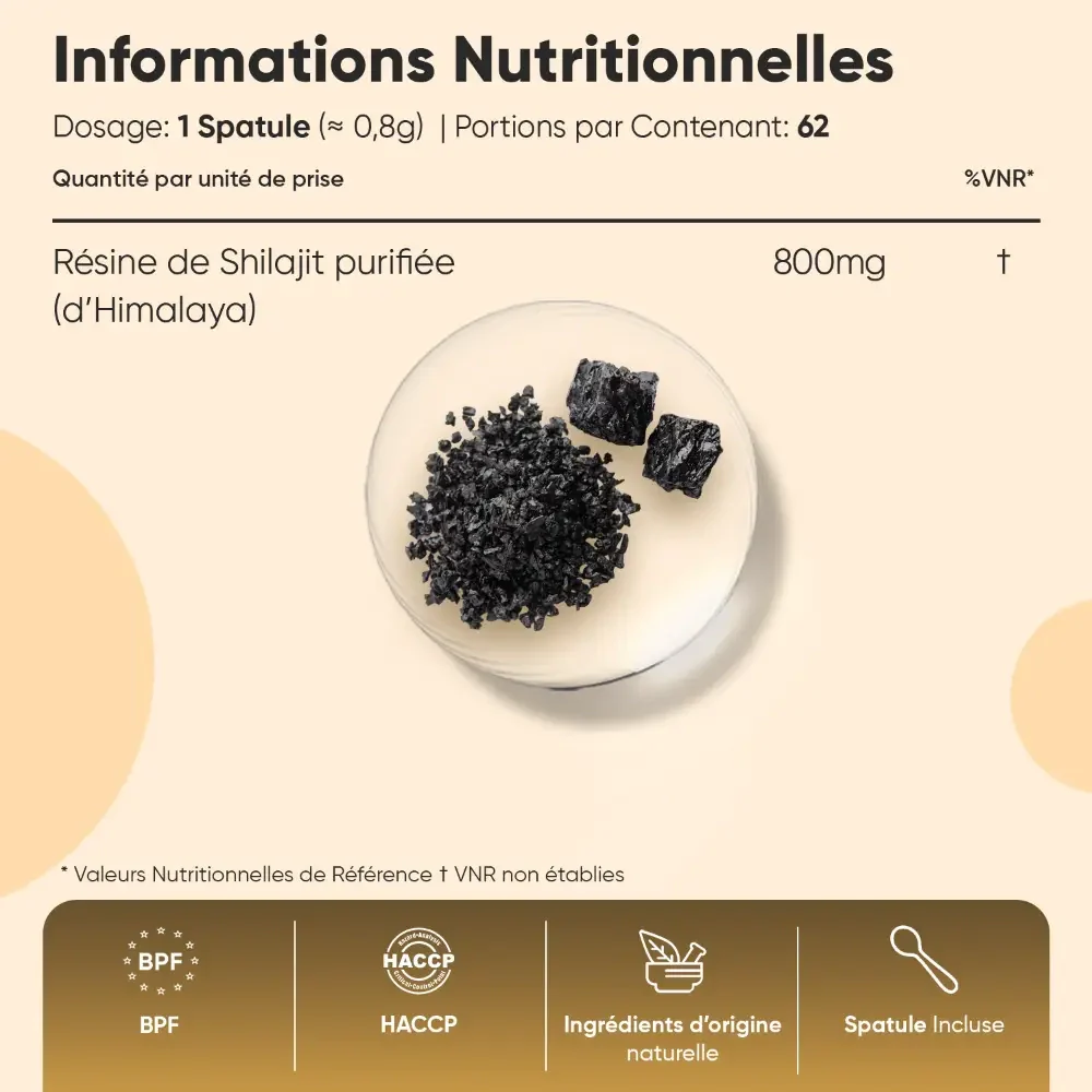 Résine de Shilajit pure d'Himalaya - Image 4