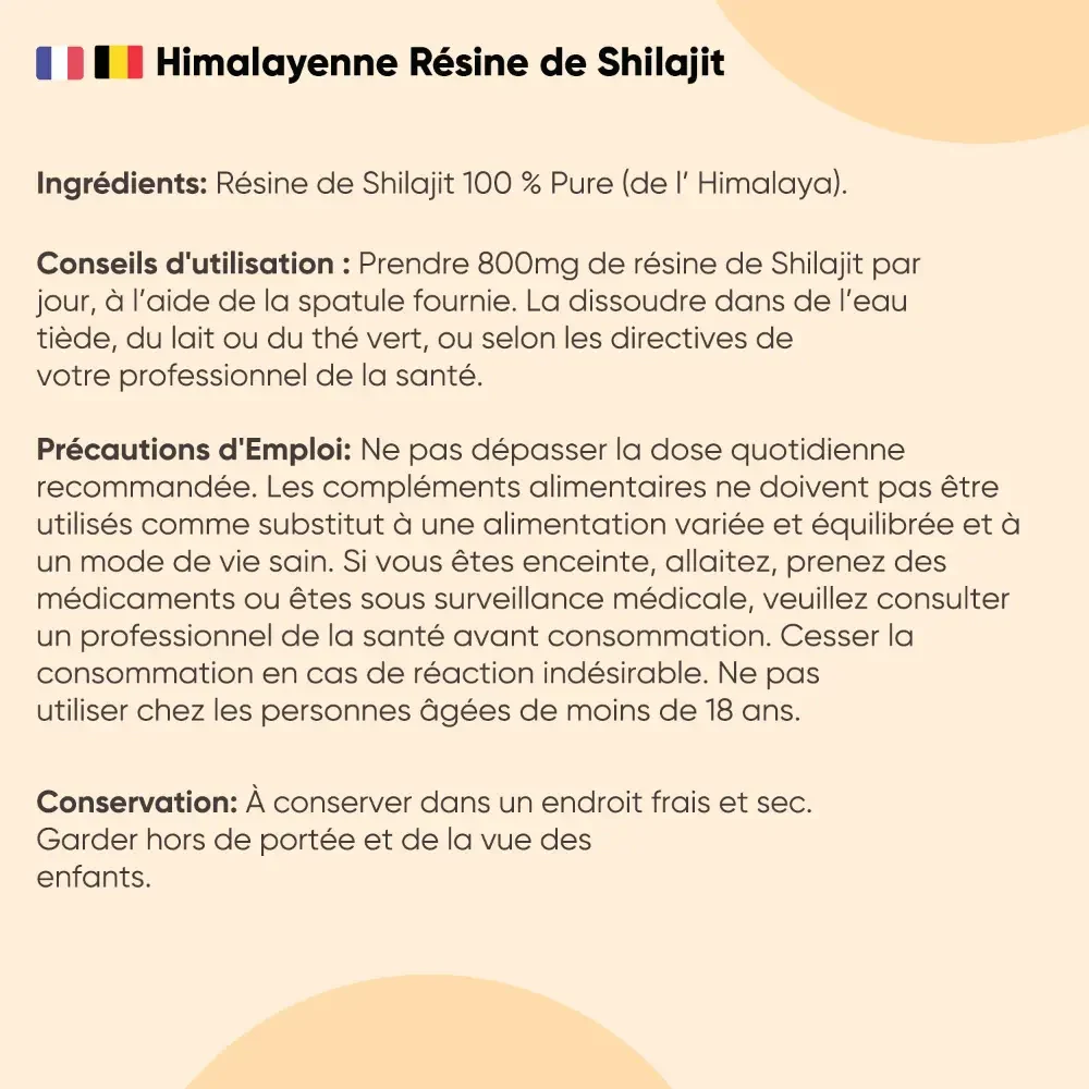 Résine de Shilajit pure d'Himalaya - Image 5