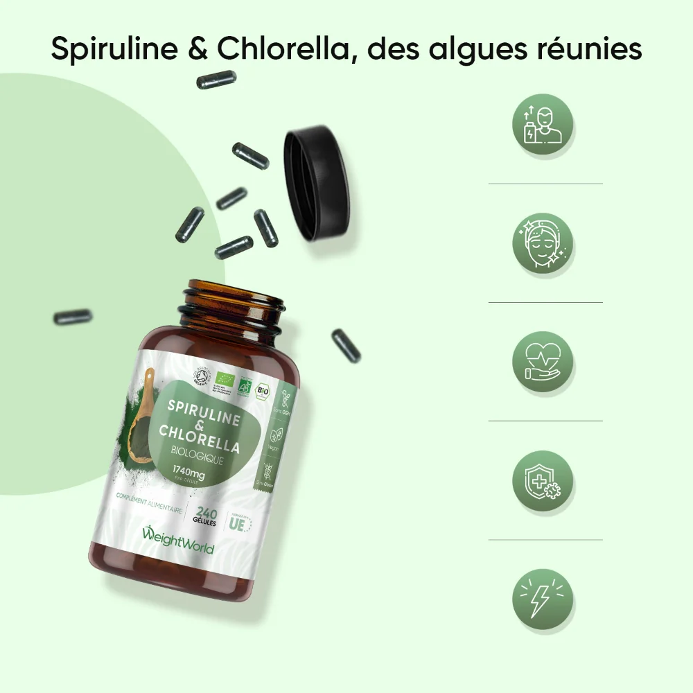 Spiruline & Chlorella Bio - Image 3