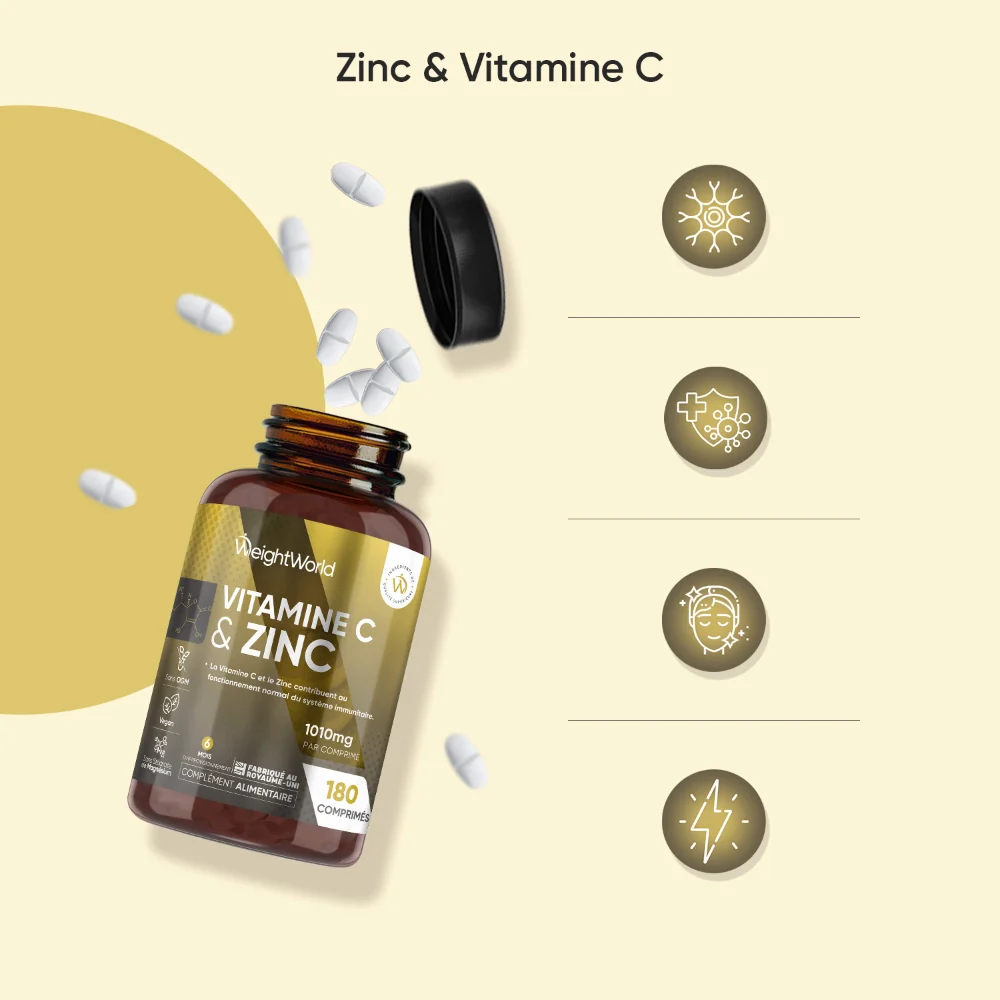 Vitamine C et Zinc en Comprimés - Image 3