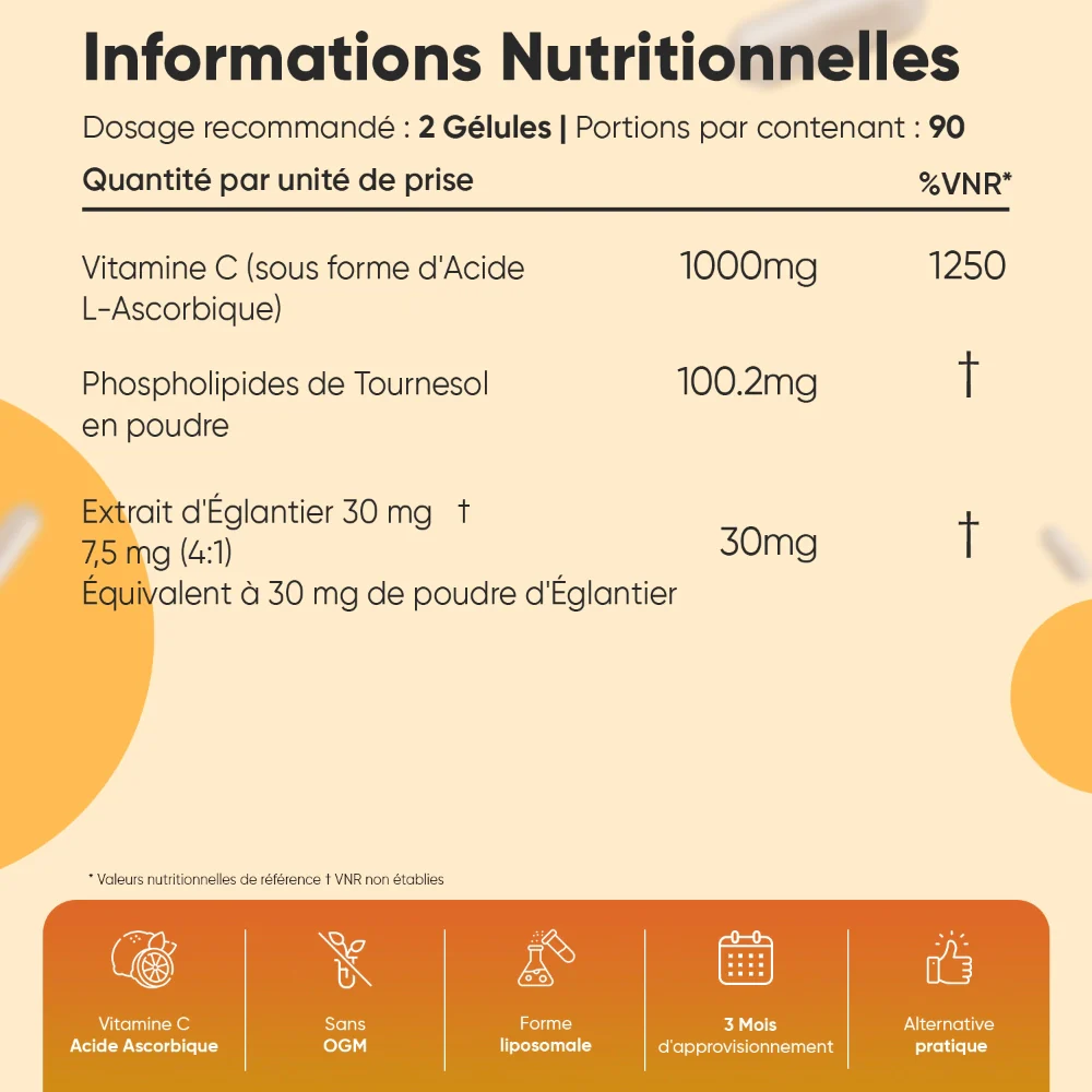 Vitamine C Liposomale en Gélules - Image 6