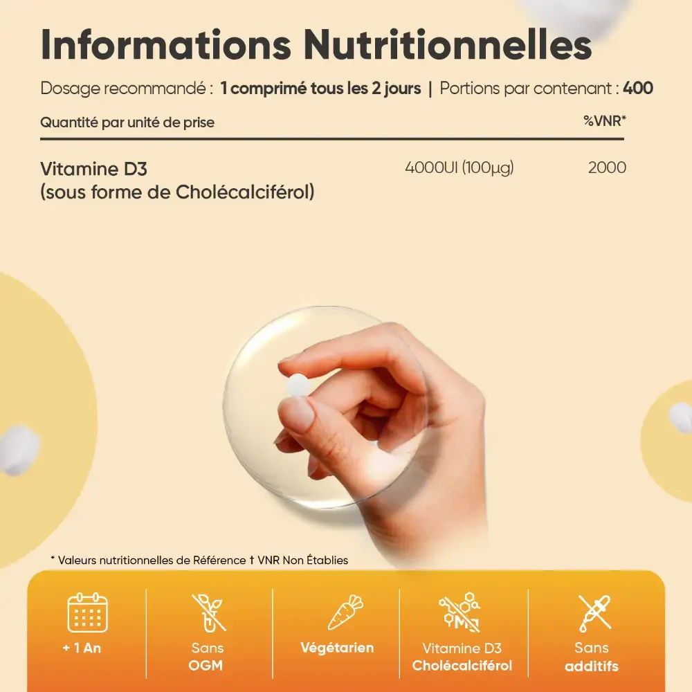 Vitamine D3 4000 UI - Image 6