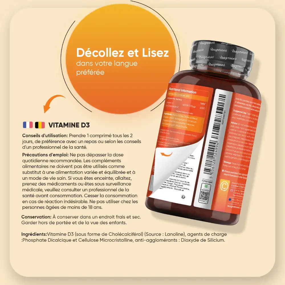 Vitamine D3 4000 UI - Image 7